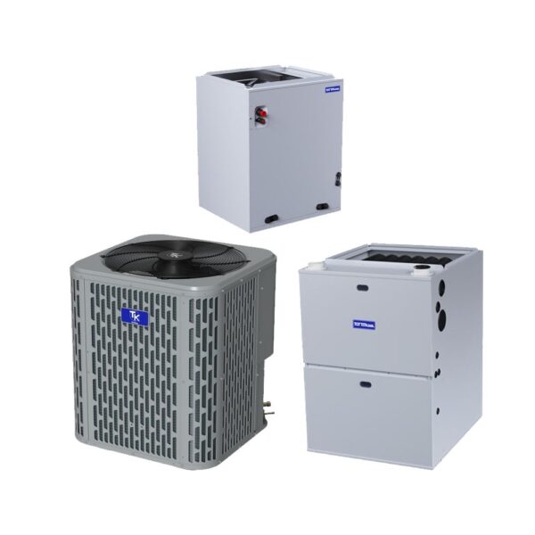 TuttoKool 15.2 SEER2 R-454B 60,000 Btu 80% Afue Gas System (Upflow, Downflow, Horizontal)
