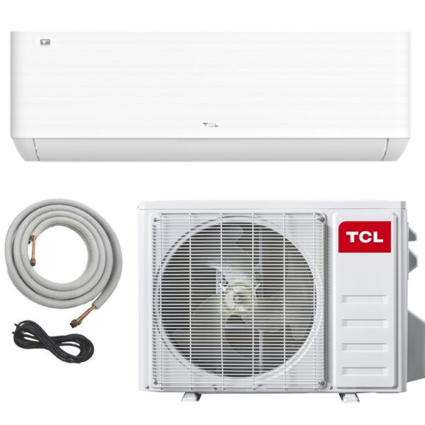 TCL Mini Split - 9000-Btu Heat Pump (-13°F), Wi-Fi, E-Star: 23.5 SEER2/13 EER/9.2 HSPF